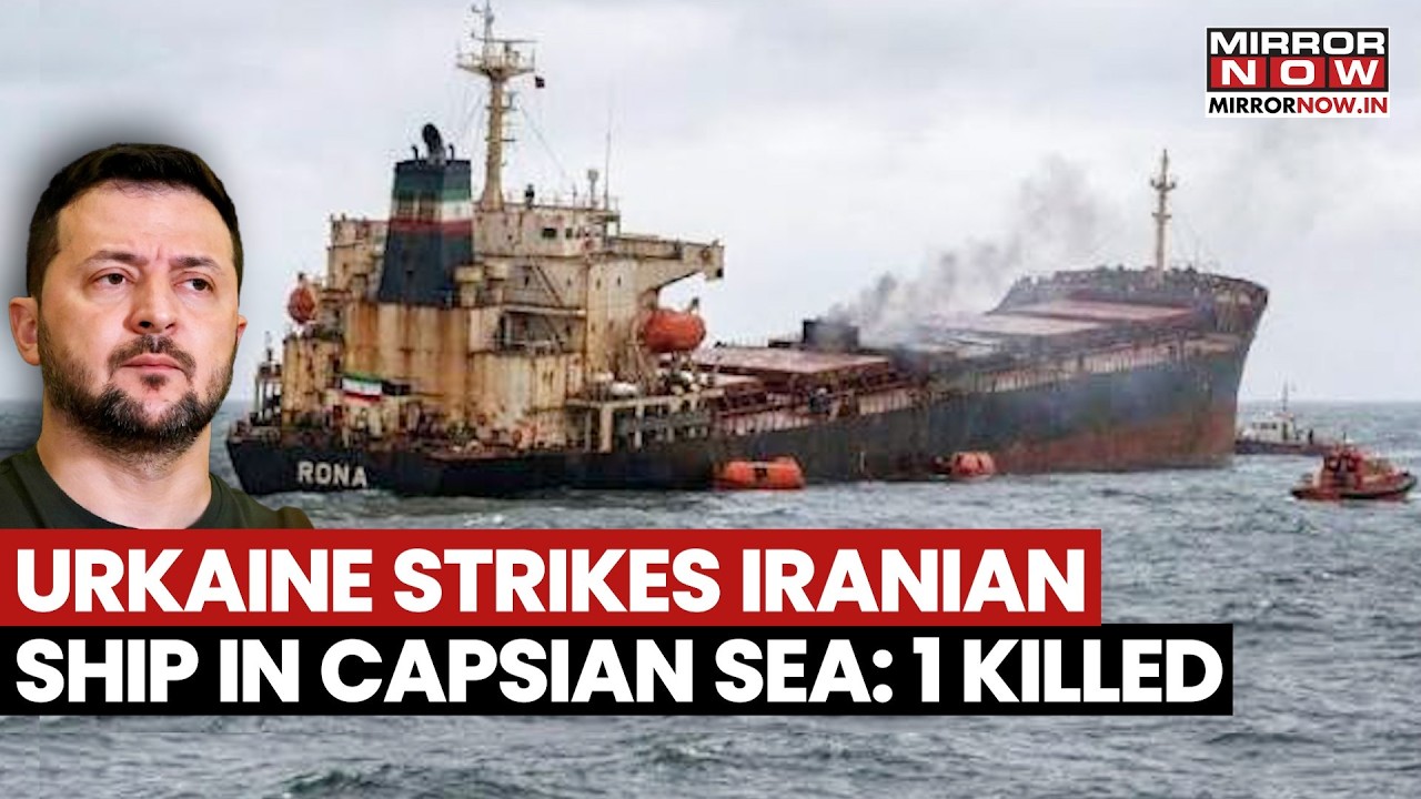 Ukraine Strikes Iranian Ship in Caspian Sea, Killing 1: Tehran Explodes in Fury | Zel Claims Victory