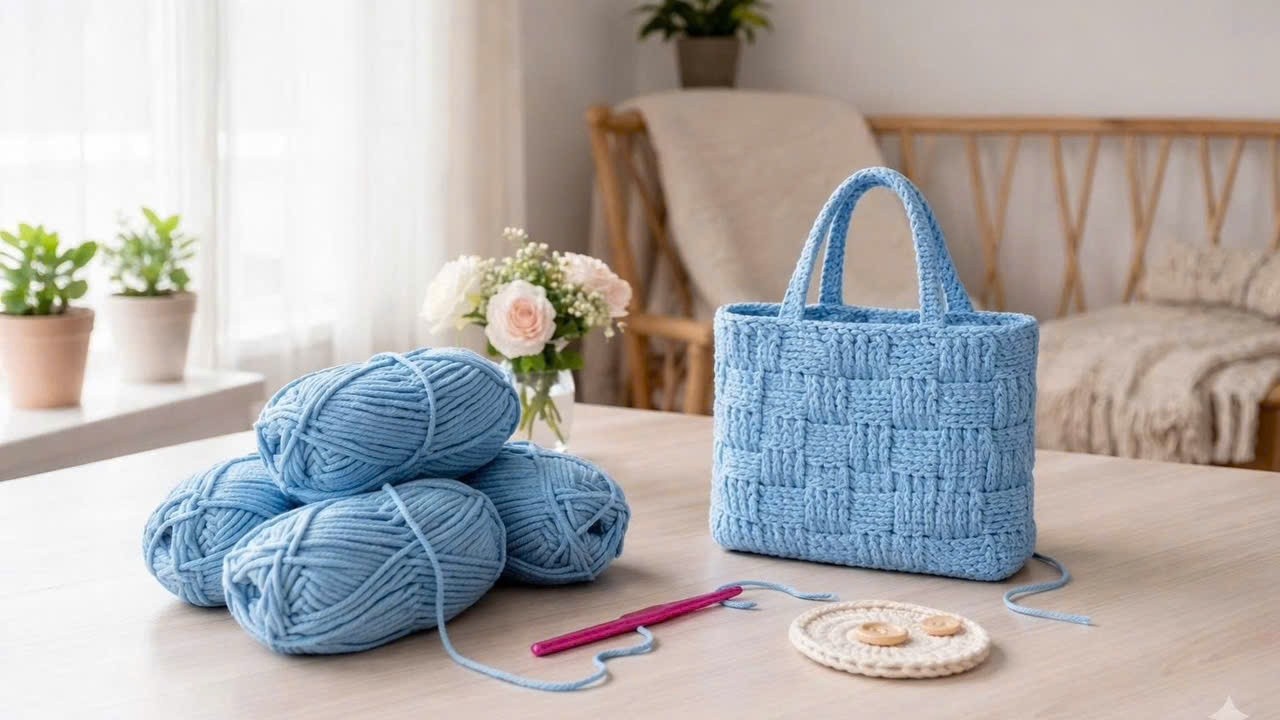 EVERYONE’S CROCHETING THIS EASY STITCH FOR GORGEOUS BAGS – YOU’LL LOVE HOW SIMPLE IT IS!