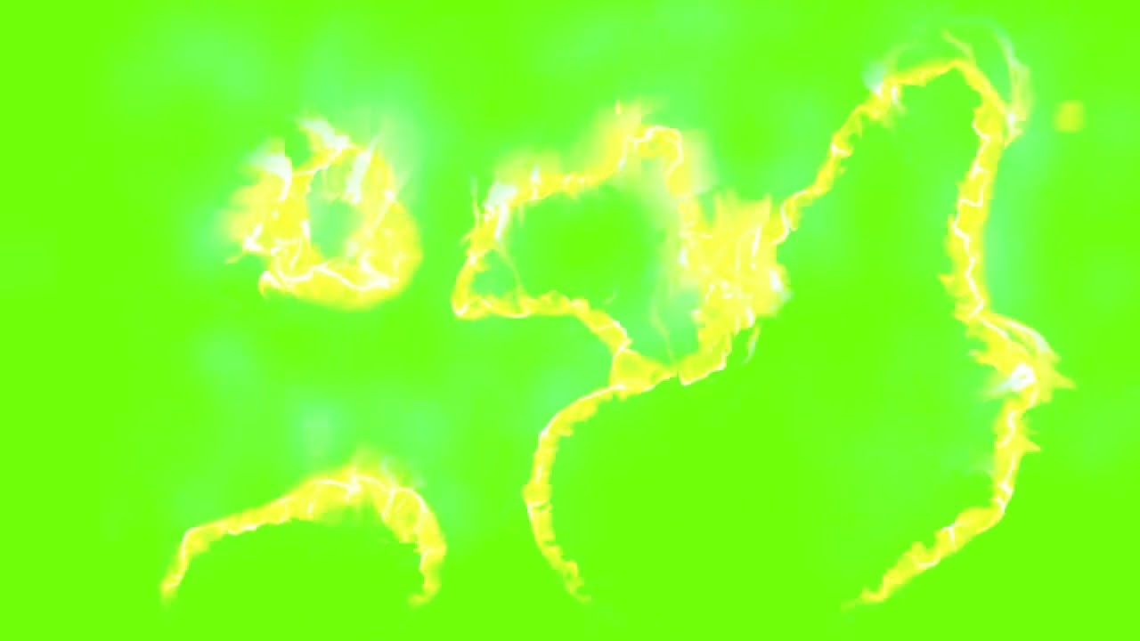 Green Screen Fire Effect | Paper Fire Video Effect