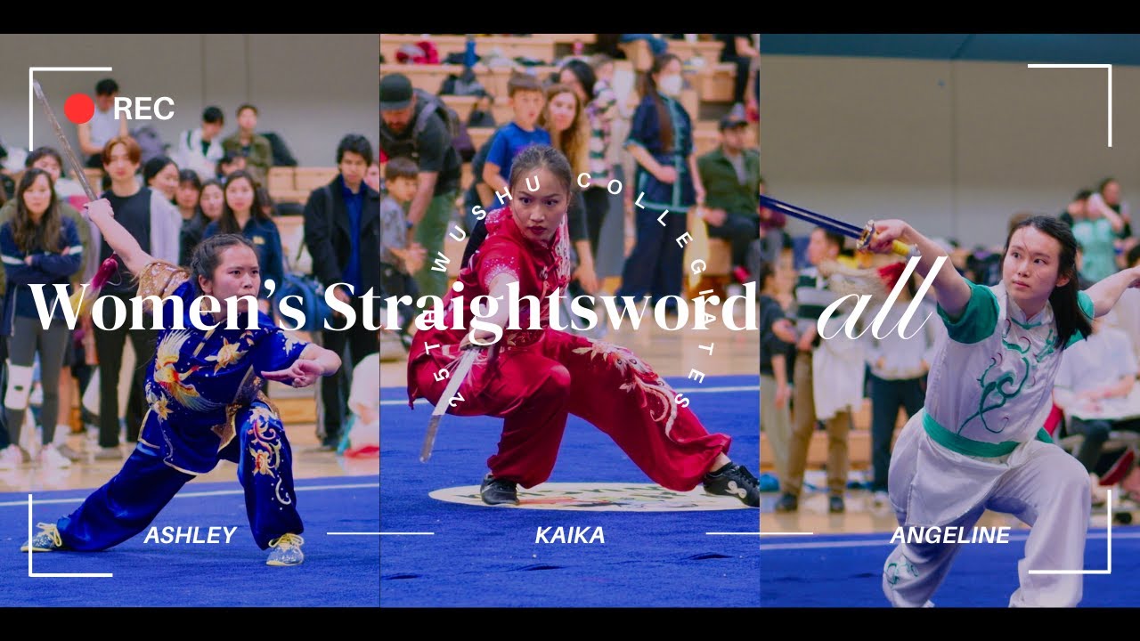 [2024] All Women's Advanced Straightsword | 25th Wushu Collegiates @ UCLA