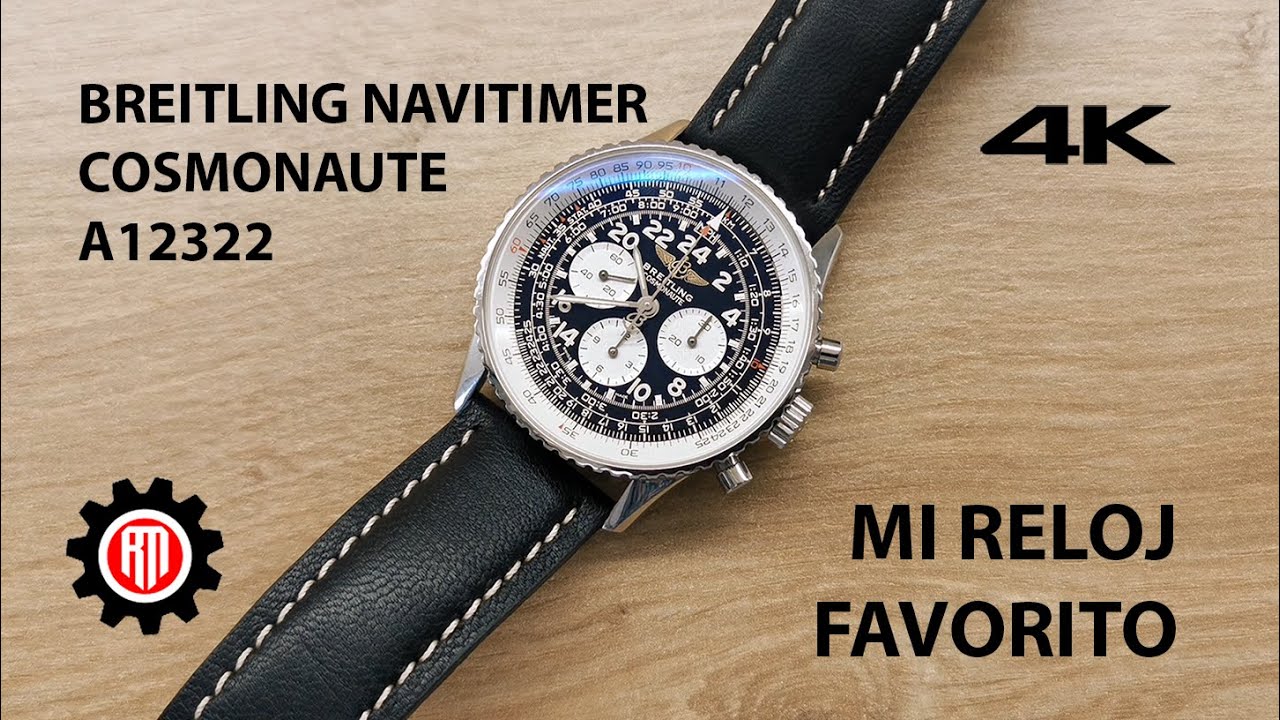 Breitling Navitimer Cosmonaute A12322 ¡Mi Reloj Favorito!