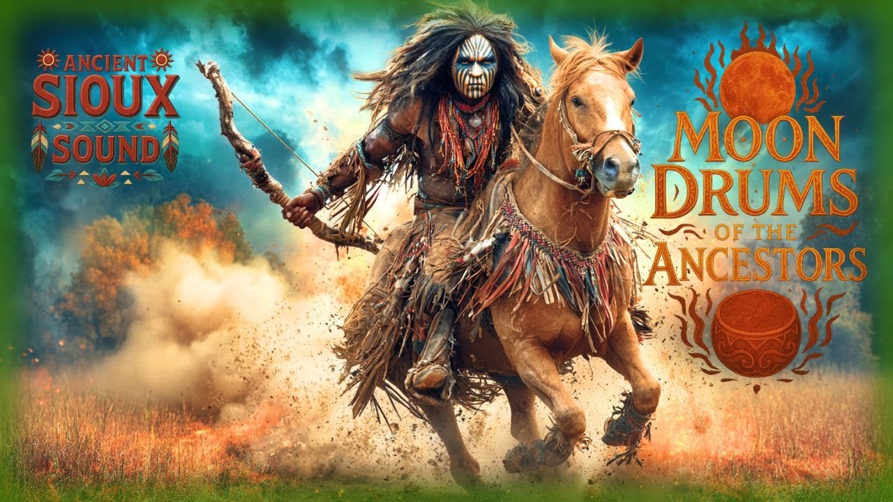 Moon Drums of the Ancestors | Native American Vocals for Stress Relief & Grounding