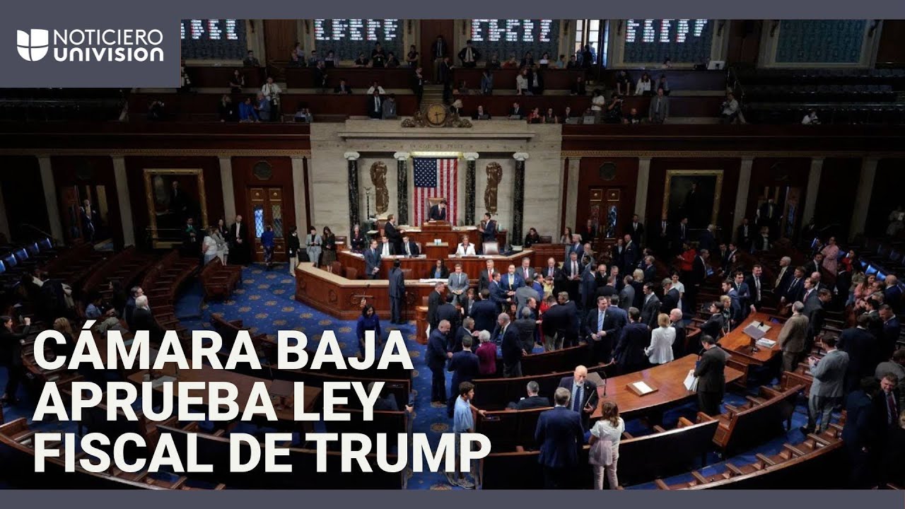 La C&aacute;mara de Representantes aprueba el proyecto de ley fiscal de Trump