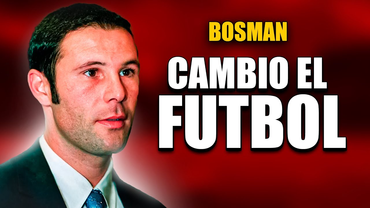 EL HOMBRE QUE CAMBIO EL FUTBOL PARA SIEMPRE: Historia de la Ley Bosman