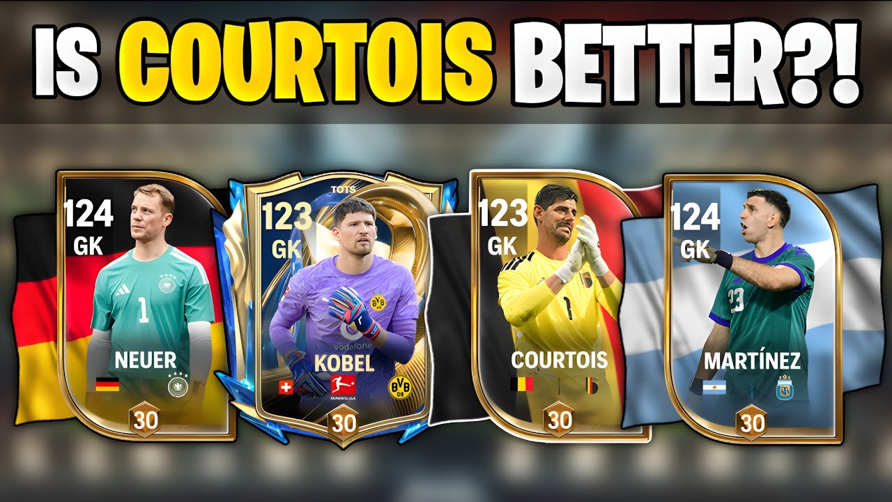 ЛУЧШИЙ ВРАТАРЬ!? 119 NEUER против Martinez против Courtois против Kobel | FC Mobile
