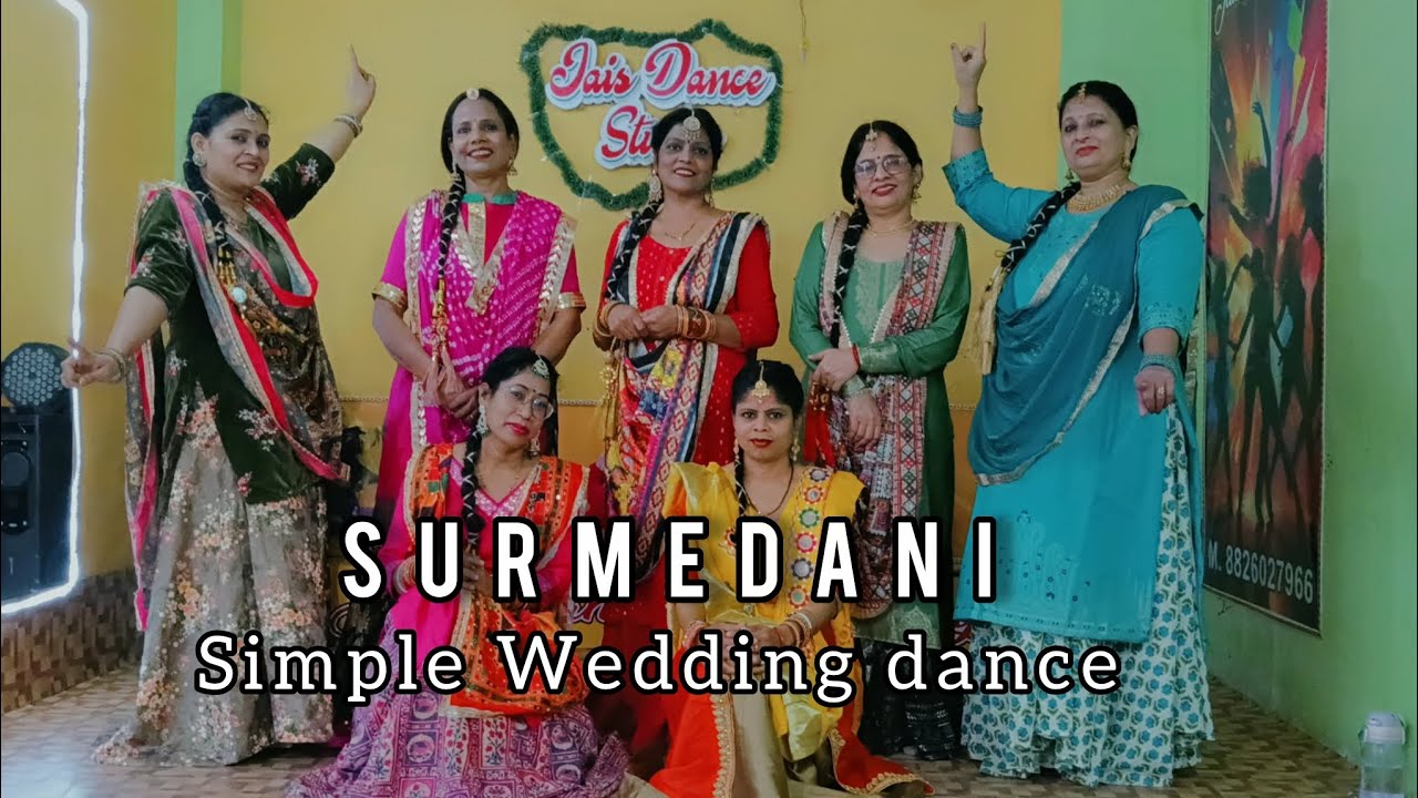 Surmedani|Group Dance|Bajre Da Sitta| Punjabi wedding dance| Jaisika Selvaraj Choreography #dance 