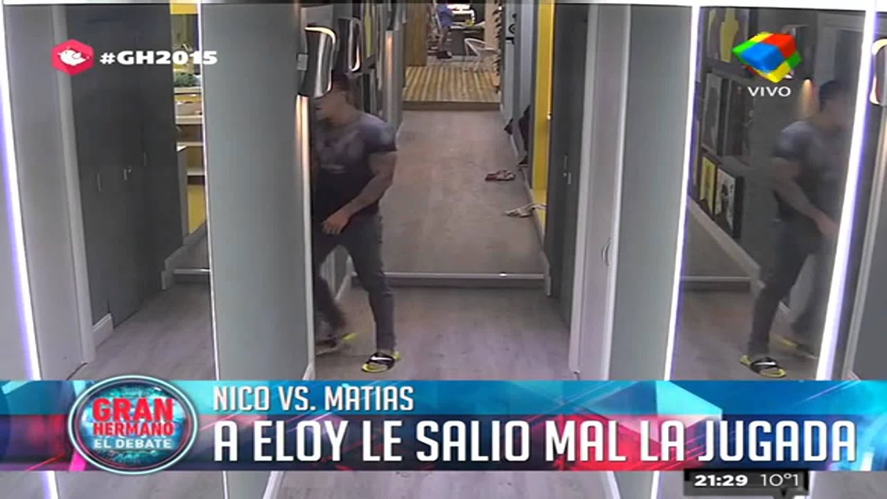 Eloy y una jugada que le salió pésima