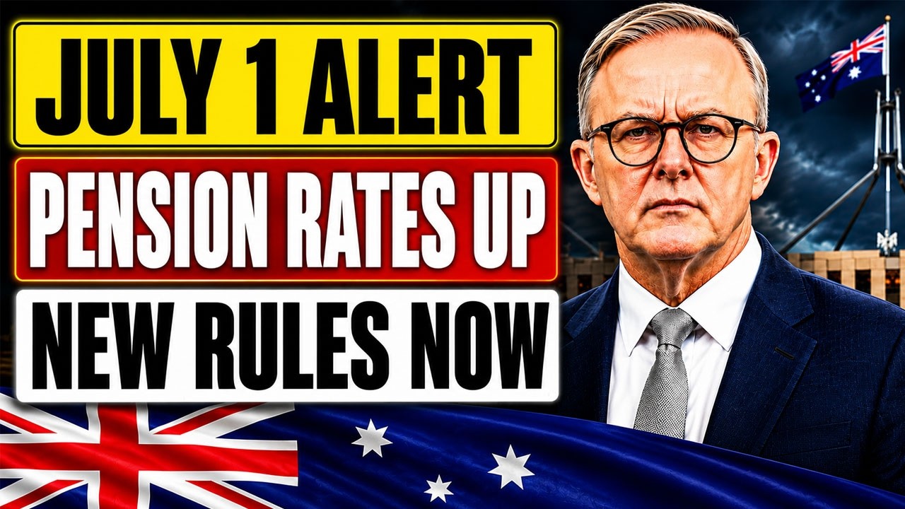 JULY 1 Centrelink ALERT | Age Pension Rates Rising | New Rules Start Now