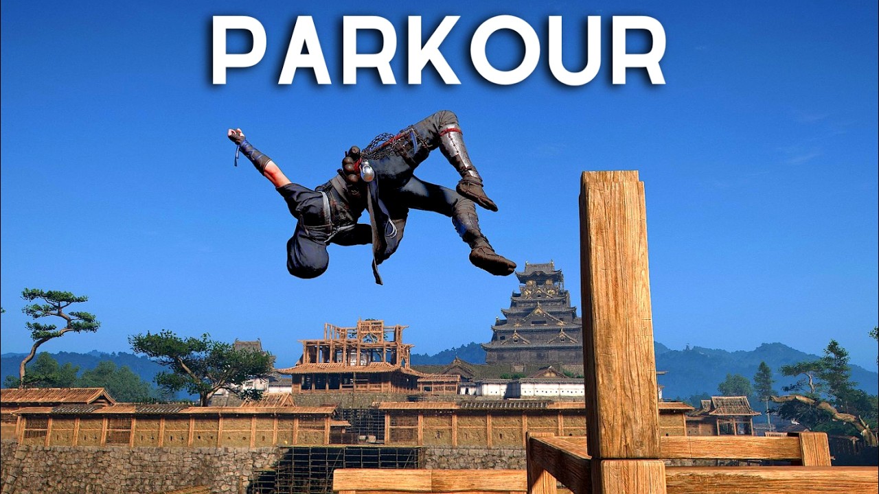 I mastered Parkour in AC Shadows...