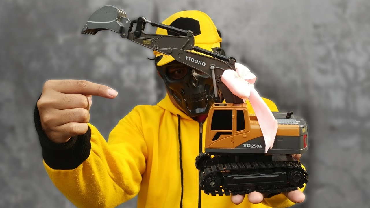 Unboxing Excavator Remot Kontrol 6 Channel