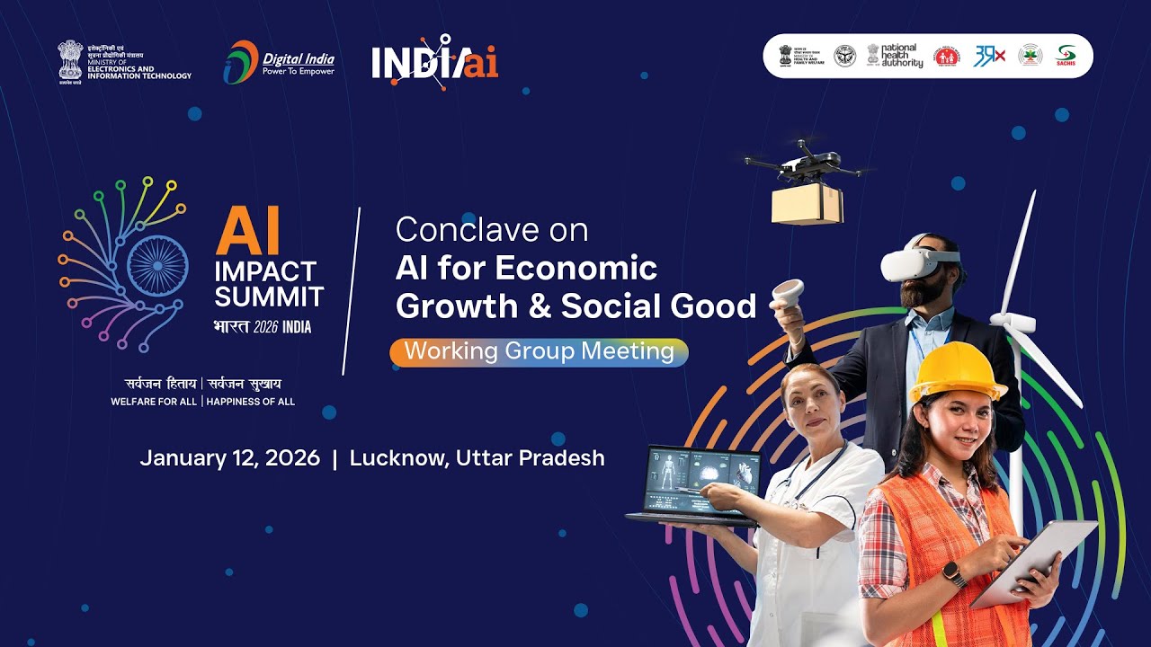 Conclave on AI for Economic Growth & Social Good: Hybrid Working Group Meeting (IndiaAI Mission)