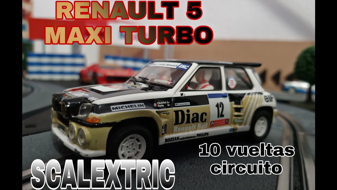 SCALEXTRIC RENAULT 5 MAXI TURBO...un Gigante😍👌👌