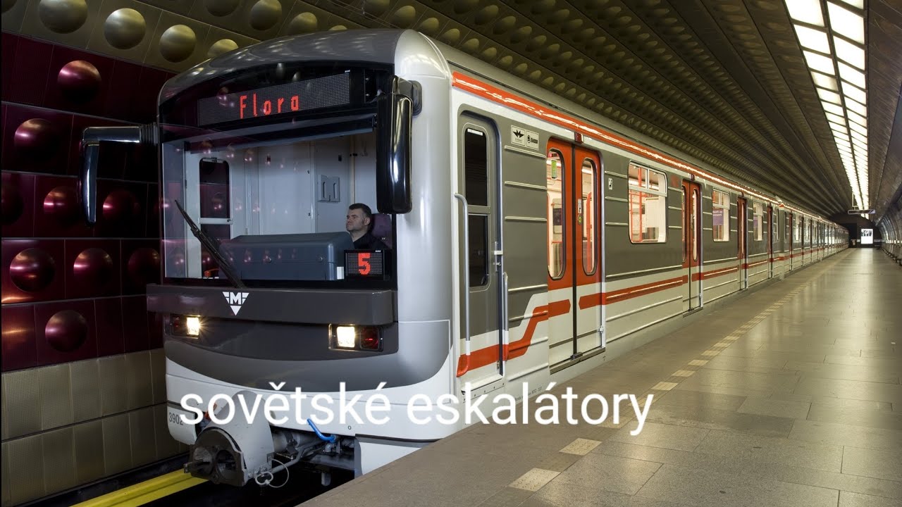 Metro staré dobré  eskalátory 
