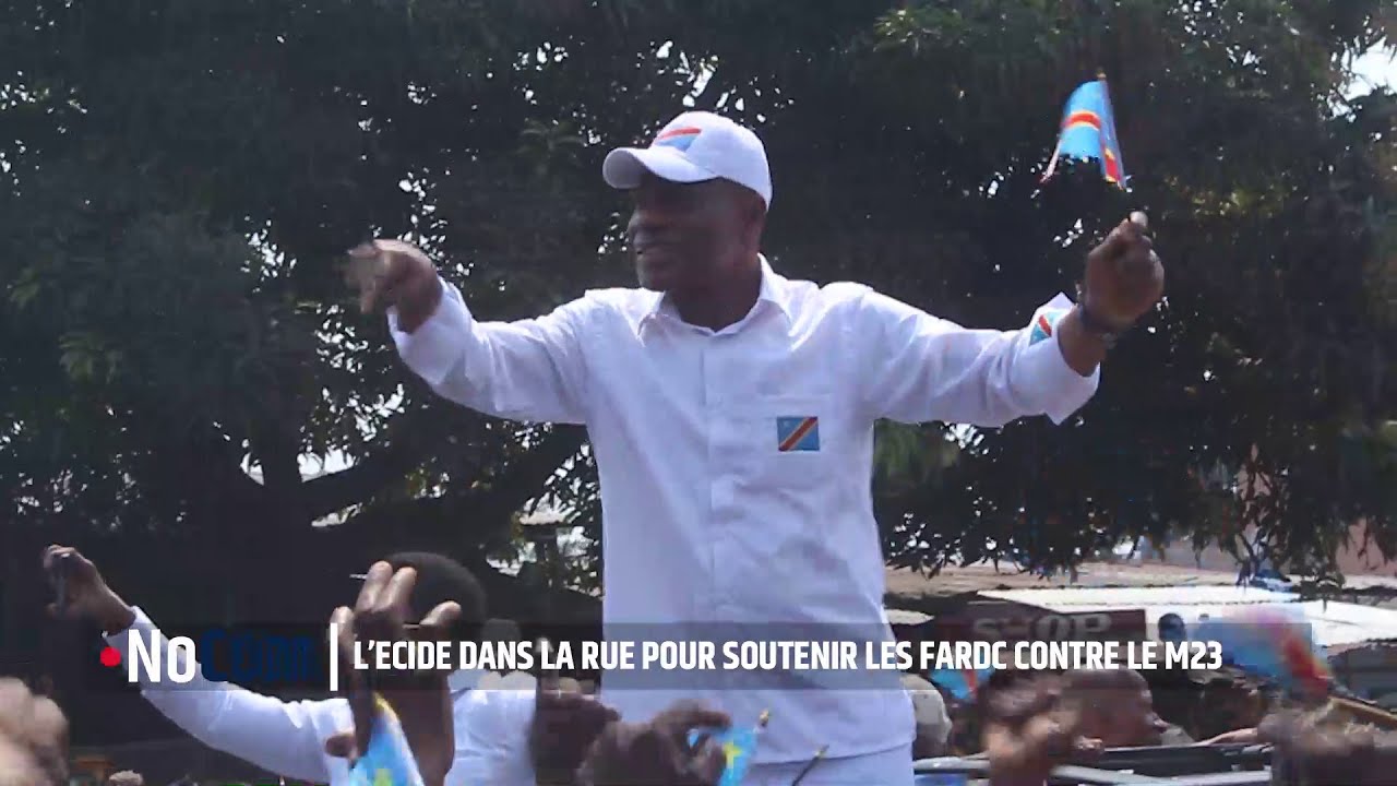 BOSOLO TV | NOCOM | L'ECIDE DANS LA RUE POUR SOUTENIR LES FARDC CONTRE LE M23
