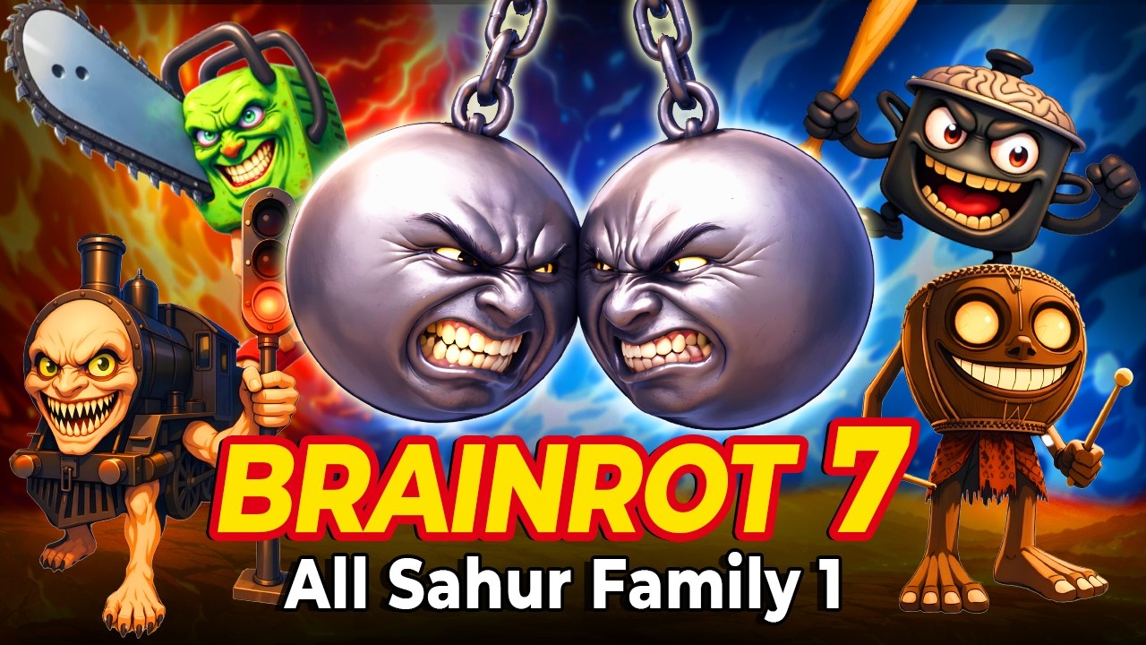 Brainrot Anime Opening Song #7 (Official MV) feat. All Sahur Family 1  by RotPulse