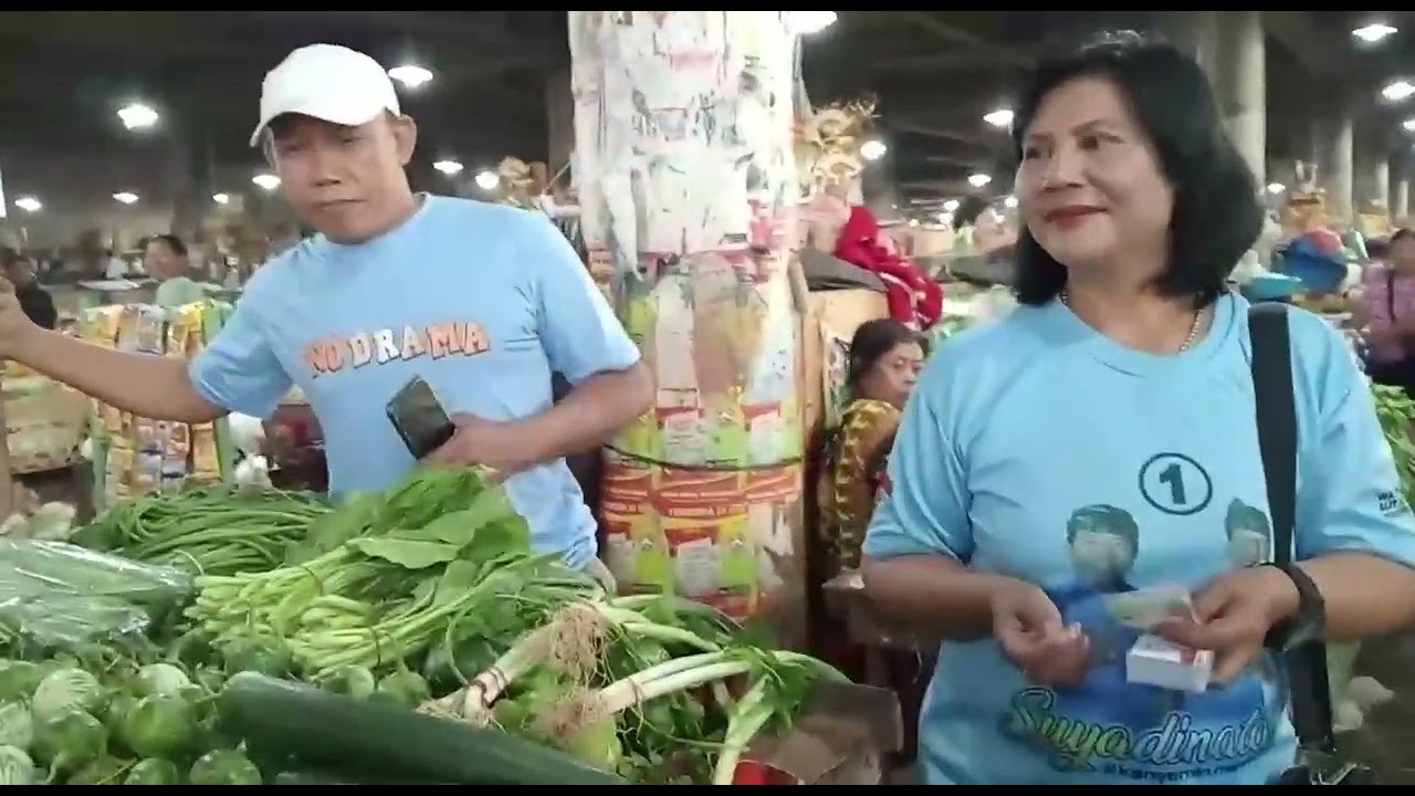 BLUSUKAN MULIA PAS & SUYADINATA KE PASAR MENGWI BADUNG , BALI