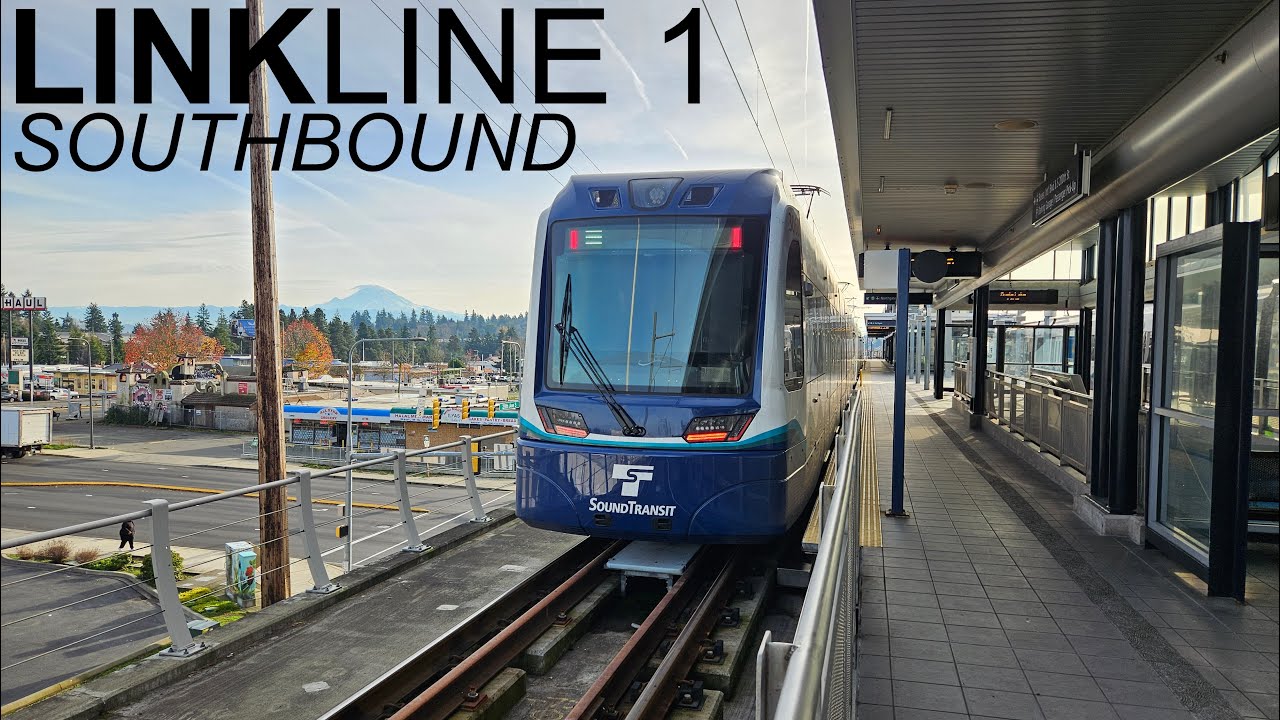(2023) Complete Sound Transit Link Line 1 Ride - Northgate to Angle Lake