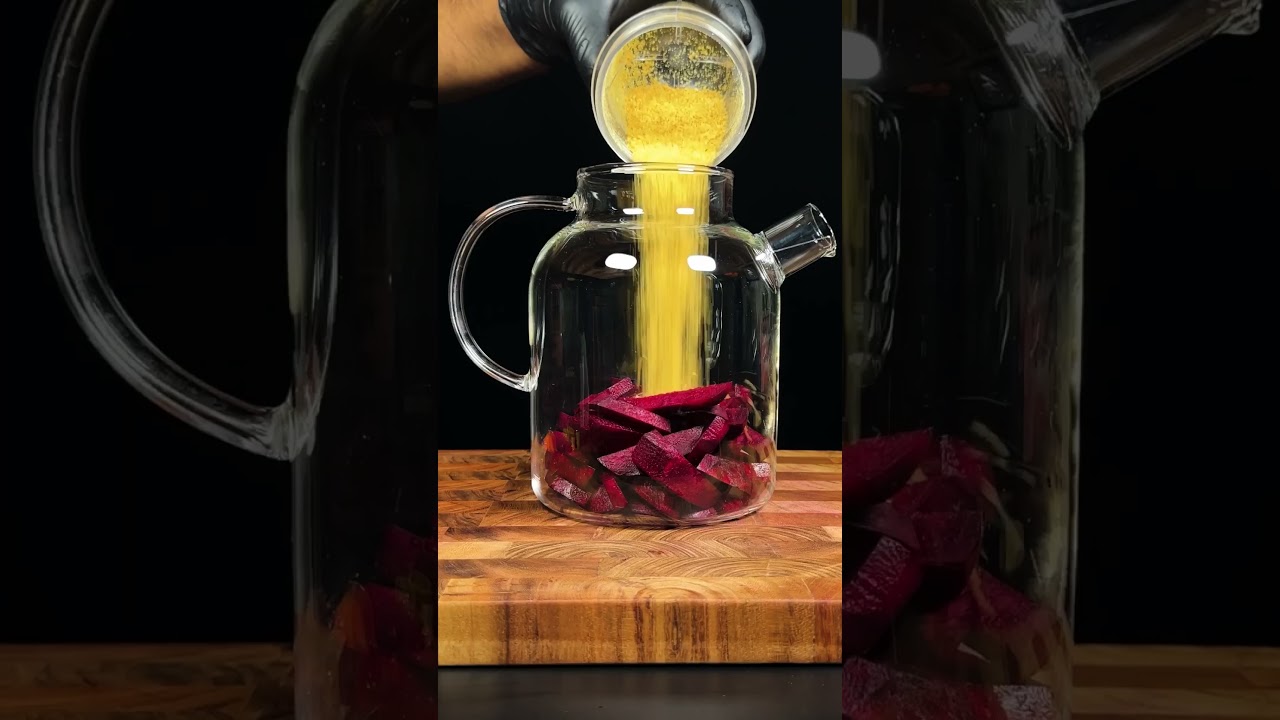 Kanji | Beetroot base Indian Probiotic drink for Healthy Gut. #shorts #kanji #probioticdrink