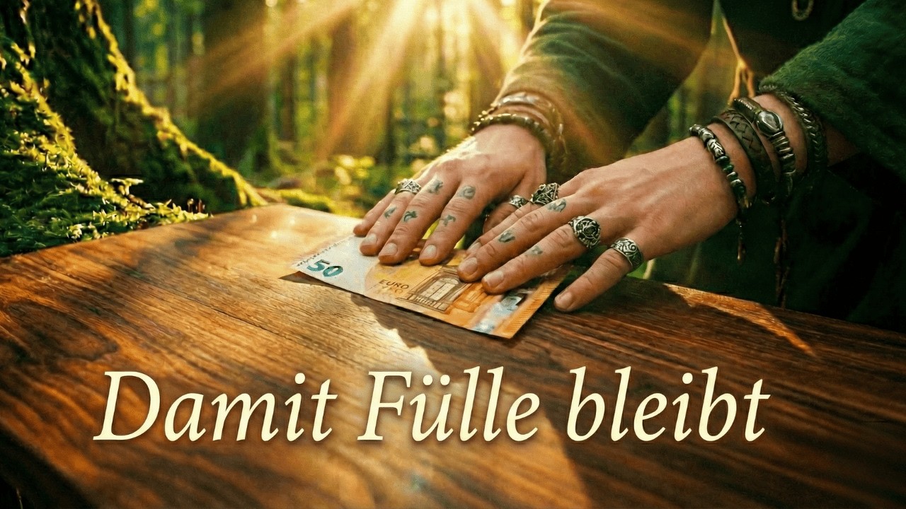 Ein kleines Ritual, damit die Geld-Fülle gerne bei Dir bleibt ✨💰