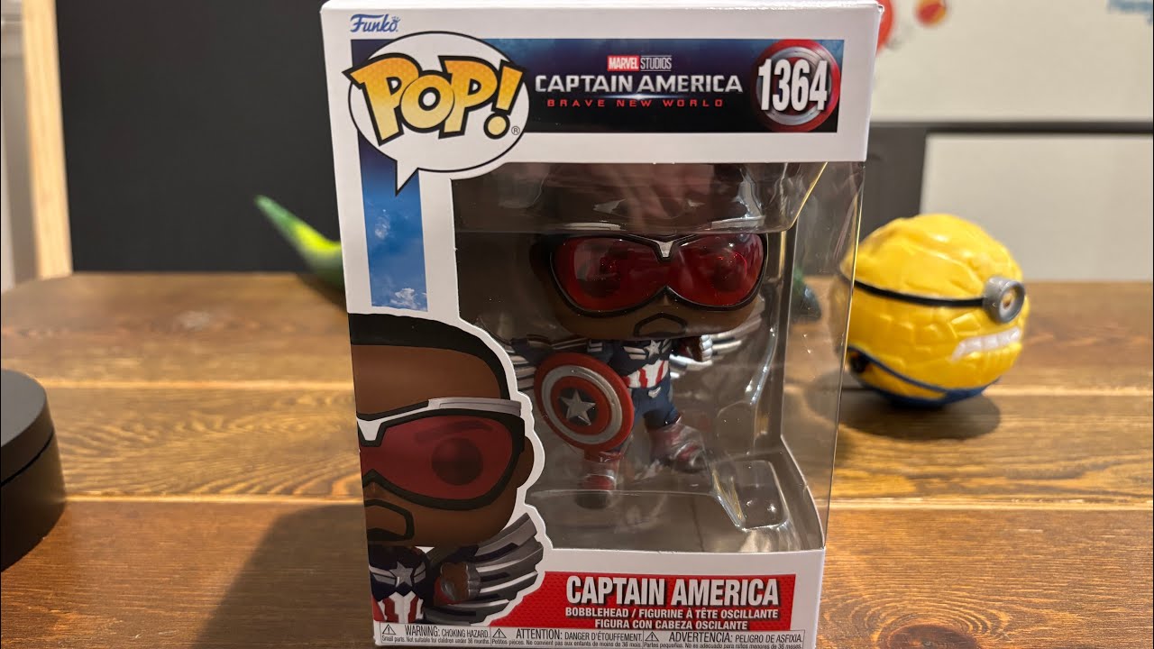 Opening a Captain America Brave New World Funko Pop
