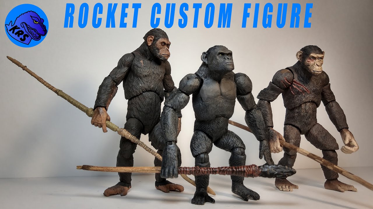 Planet of the Apes Rocket Custom Figure Showcase