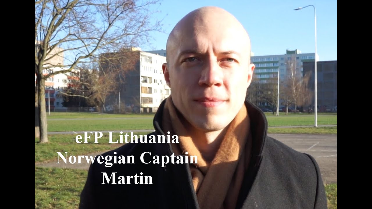 NATO enhanced Forward Presence Lithuania: Norwegian Captain Martin