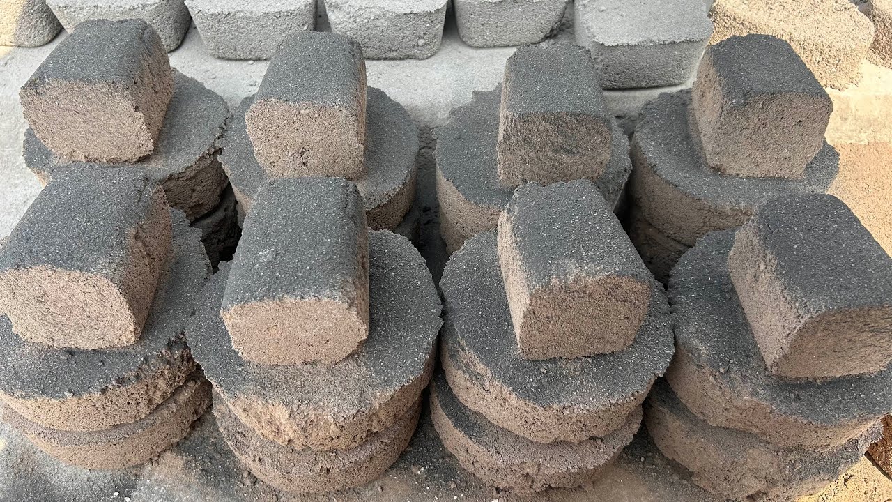 Satisfying ASMR Stone Brown Texture Floor Crumbling Claypot 