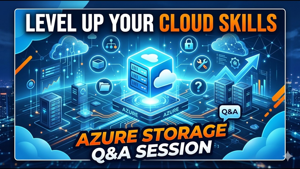 Level Up Your Cloud Skills: Azure Storage Q&A Session