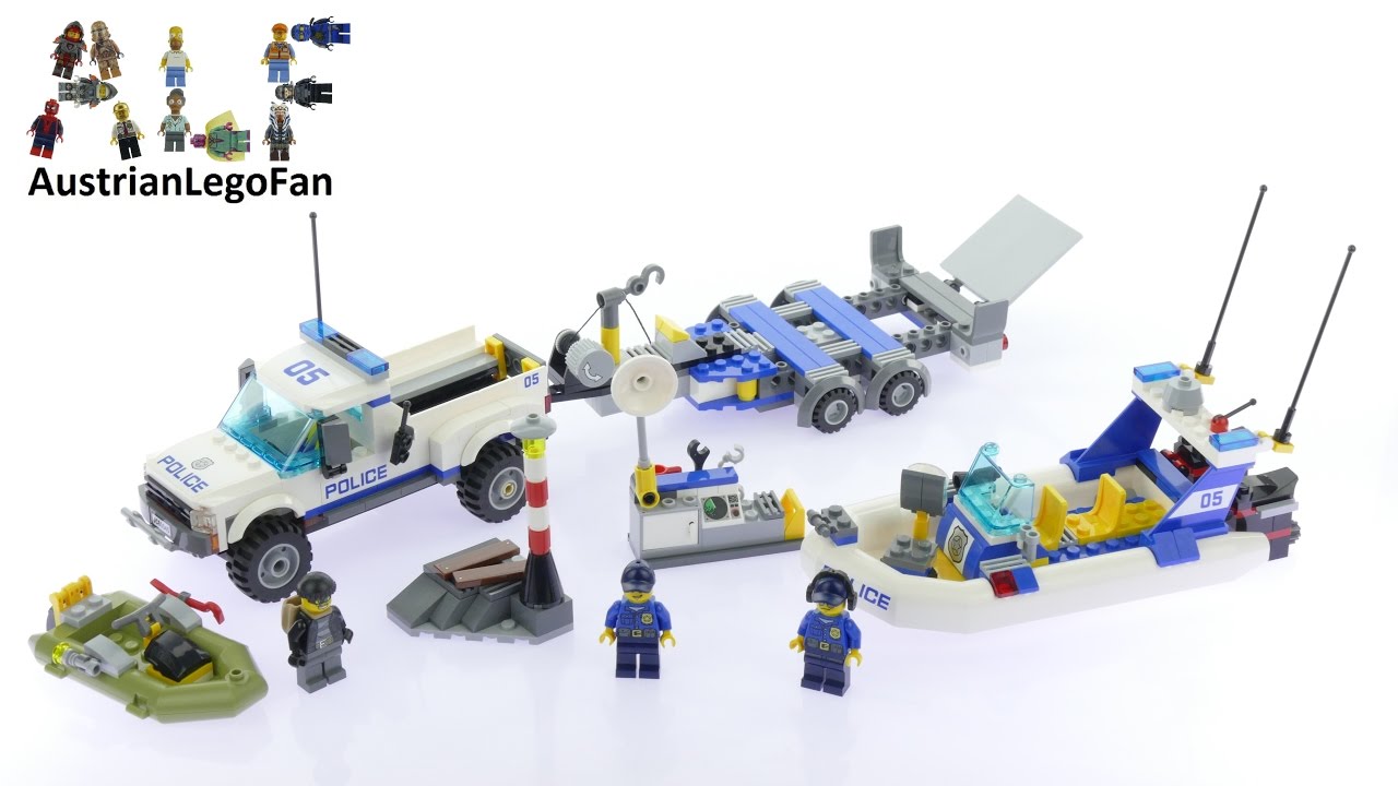 Lego City 60045 Police Patrol - Lego Speed Build Review