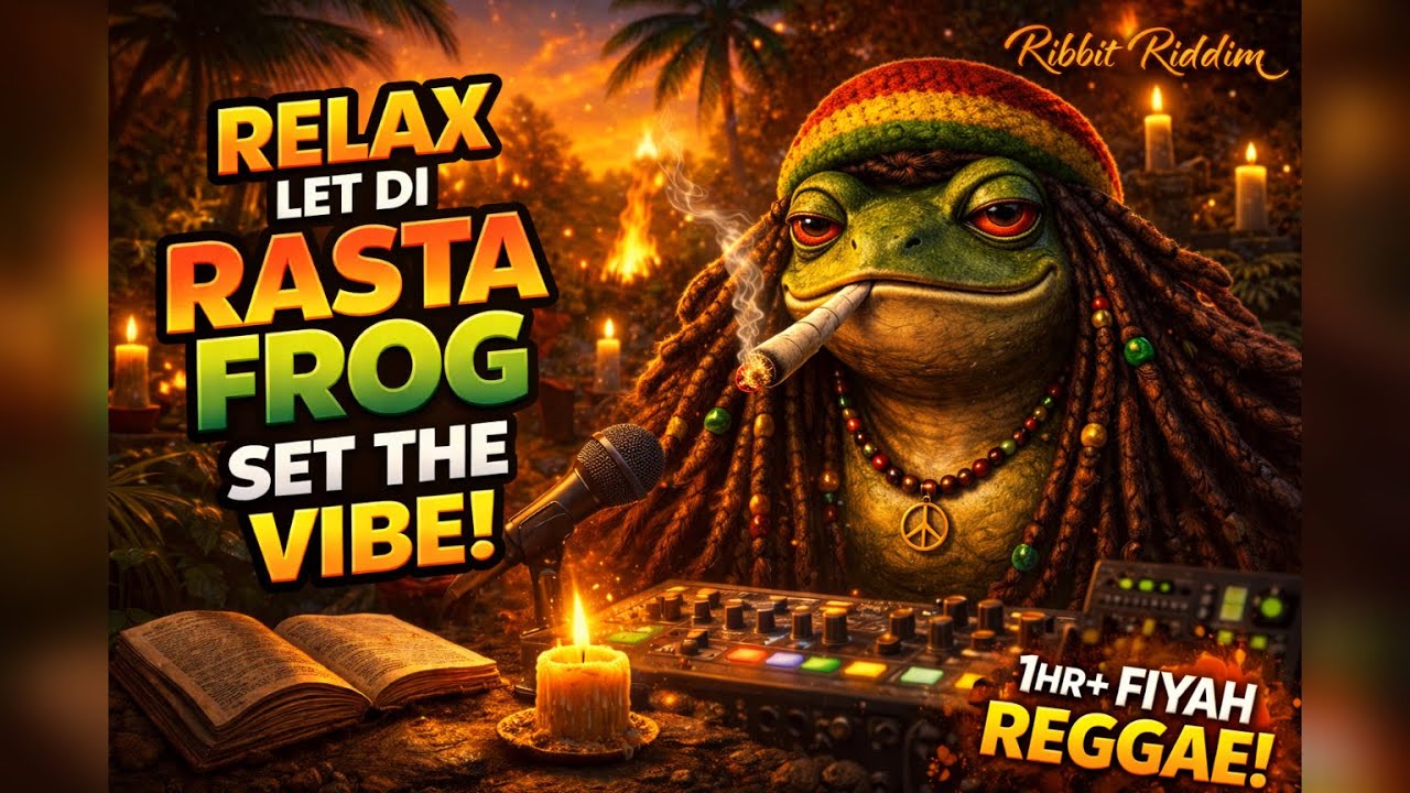 Relax Let Di Rasta Frog Set the Vibe &ndash; Reggae Jam Session 1 Hr(Ribbit Riddim)