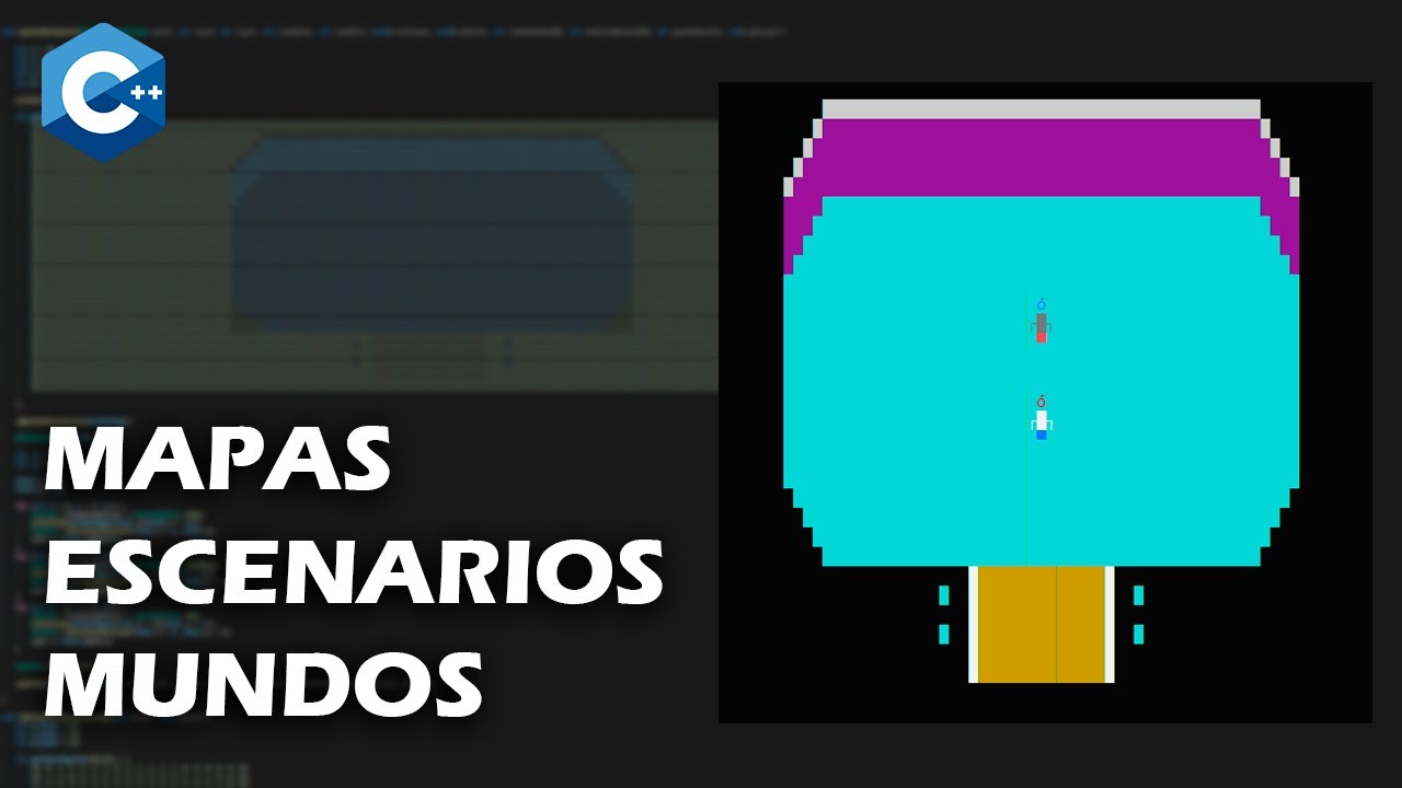 Aprende a crear MAPAS y ESCENARIOS en videojuegos básicos con C++