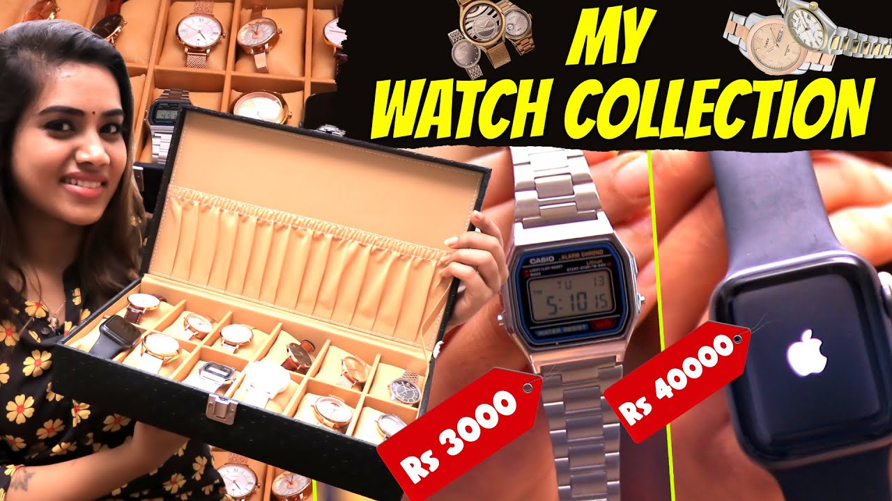 My Precious Watch Collection ⌚️ I Rs 3,000 To Rs50,000 Collection 💰I Aarthi Subash Vlogs