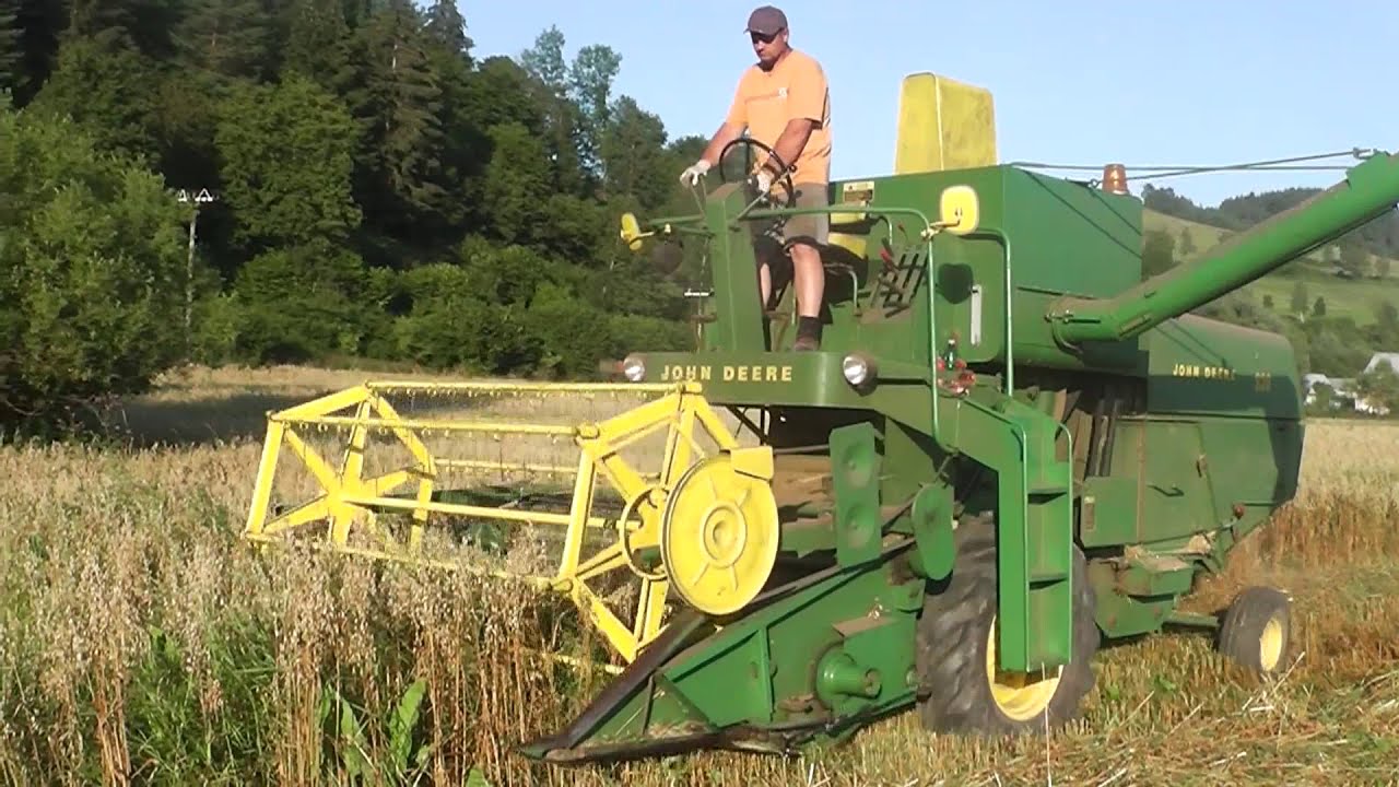 Žatva ovsa 2020-✔John Deere 330🦌✔SOUND