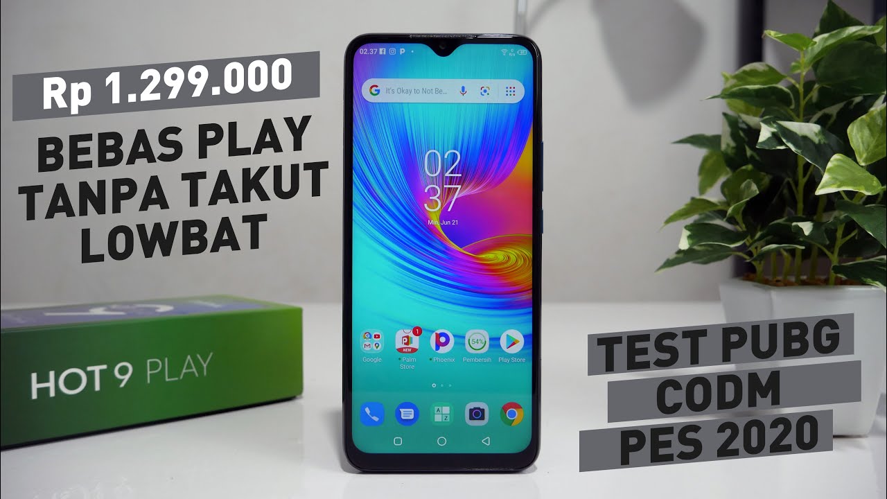 Review Infinix Hot 9 Play Indonesia - Baterainya Gokil