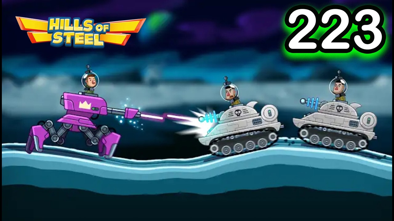 Hills of Steel : 5X Reload Speed - New Record Walkthrough Gameplay Part- 223