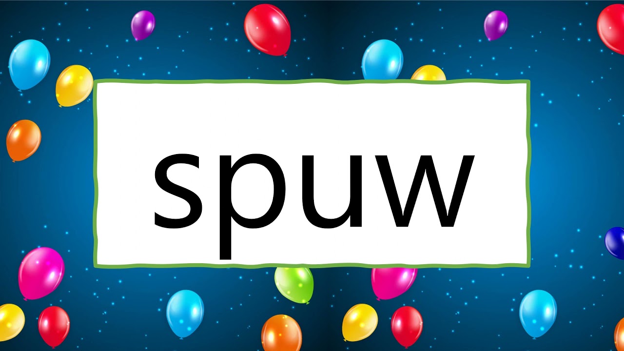 woorden lopen #eeuw ieuw uw