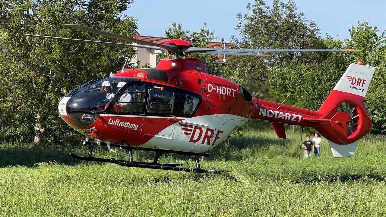 DRF Luftrettung | Start Christoph 41 | Airbus EC 135 | D-HDRT | Bretten
