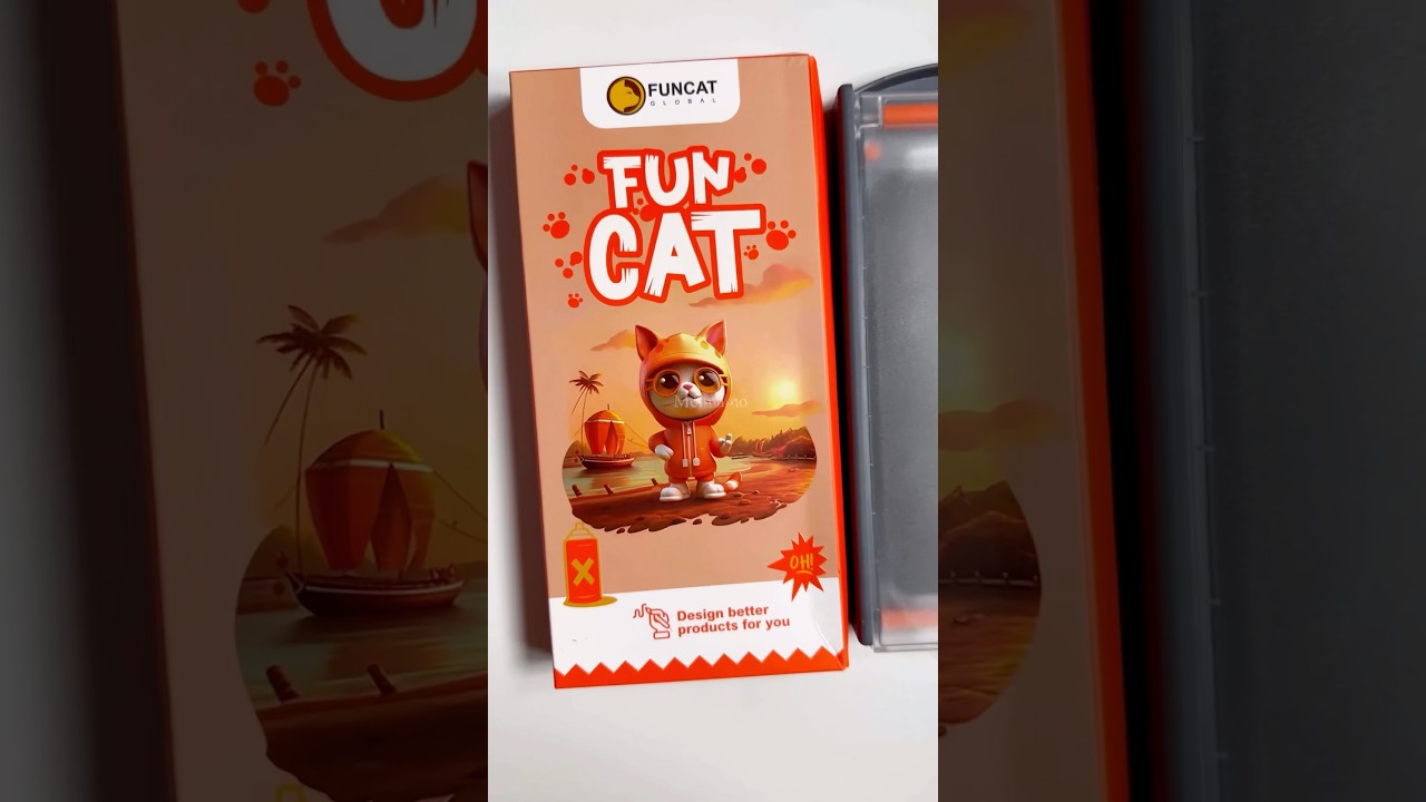 Asmr Unboxing Funcat Iphone Screen Protector ✨📱 #iphonescreenprotector #asmr #iphone #fypage