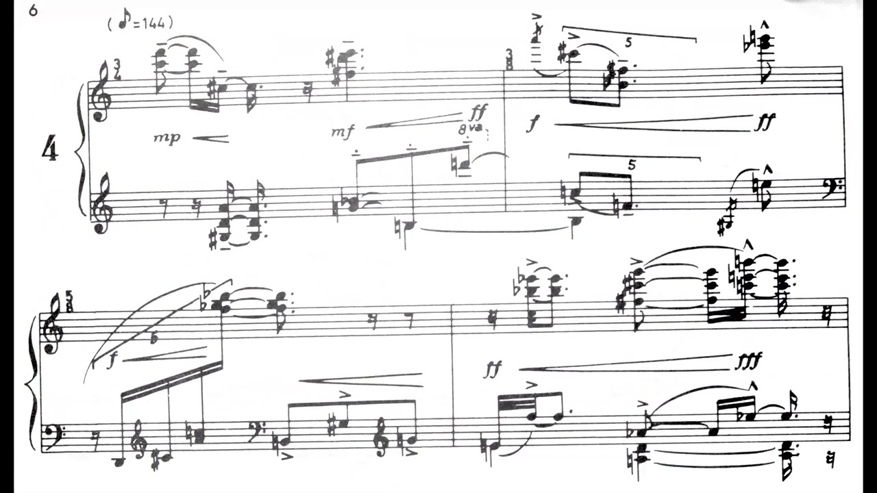 Lutyens - Five Bagatelles for Piano (1962) (with score)