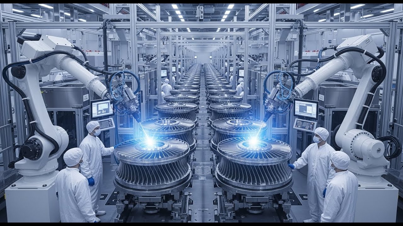 Inside the Factory – (Full Process) How Single-Crystal Superalloys Are Made