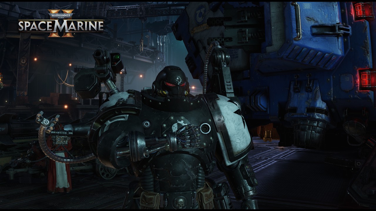 Tech Marine ve baltası Omnissian ile Savaş Alanındayız! - Space Marine 2