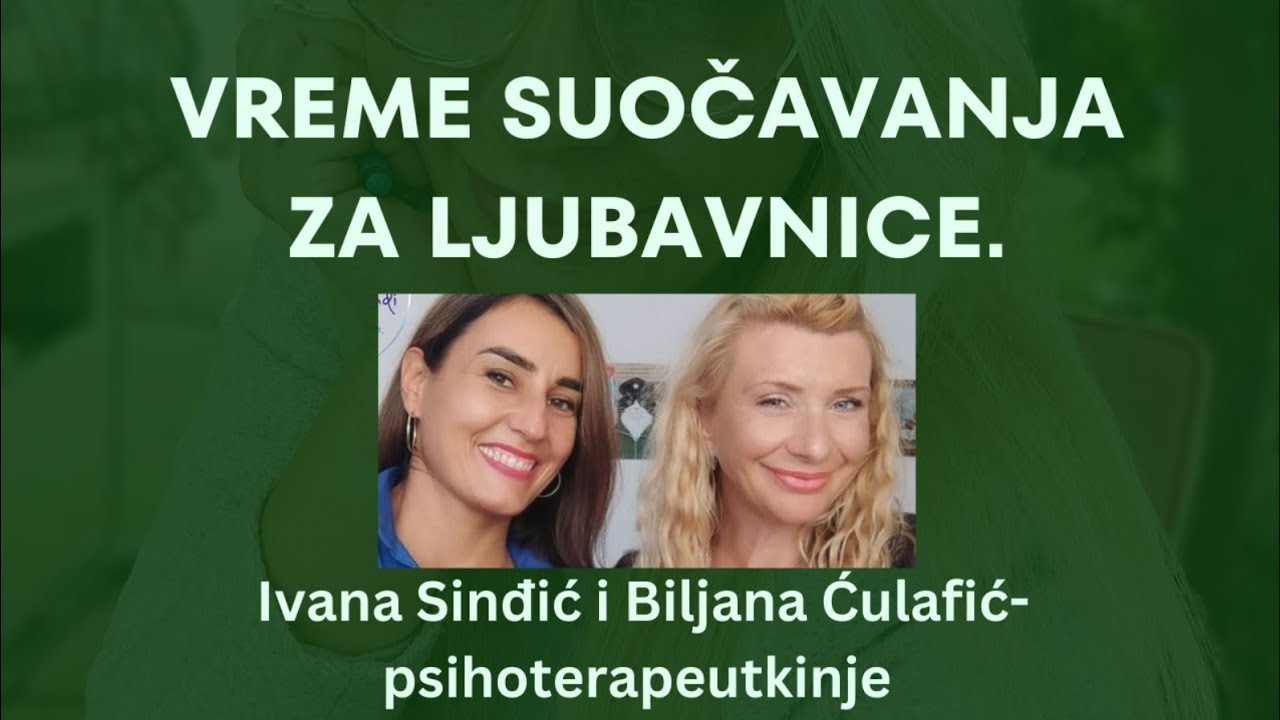 Praznici - vreme suočavanja za ljubavnice. Ivana Sinđić i Biljana Ćulafić - psihoterapeutkinje.
