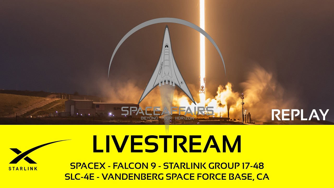 SpaceX &mdash; Falcon 9 &mdash; Starlink 17-48 &mdash; SLC-4E &mdash; База космических сил Ванденберг &mdash; 10 июля 2026 г.