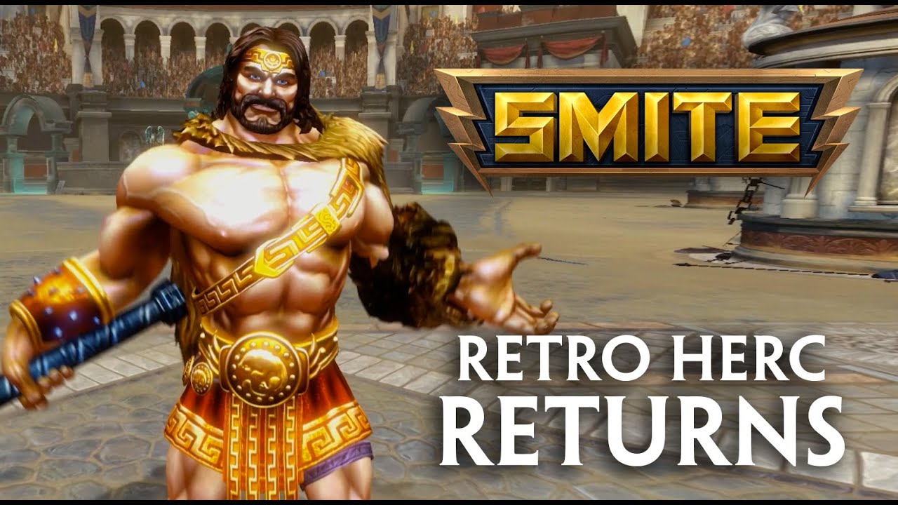 SMITE - Retro Hercules Skin & Kevin Sorbo Voicepack!
