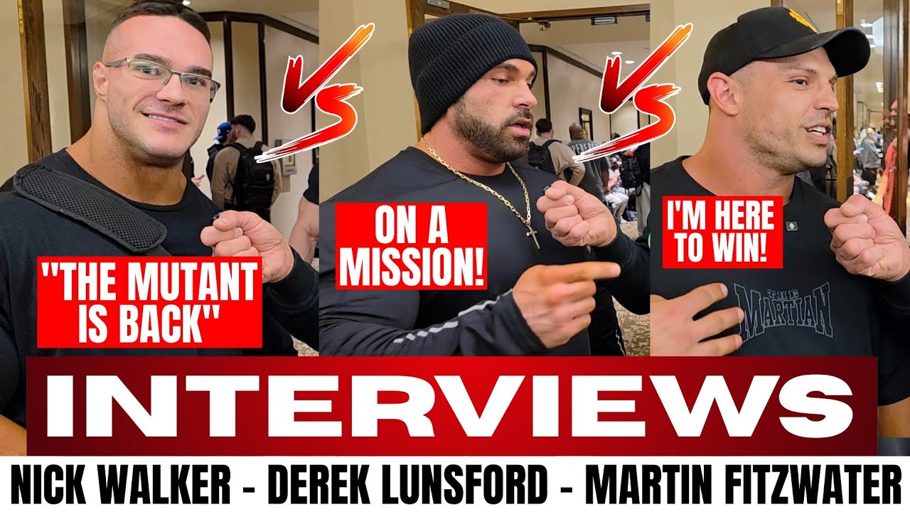 NICK WALKER PREDICTS VICTORY! | Nick Walker, Derek Lunsford, Martin Fitzwater at Pittsburgh Pro