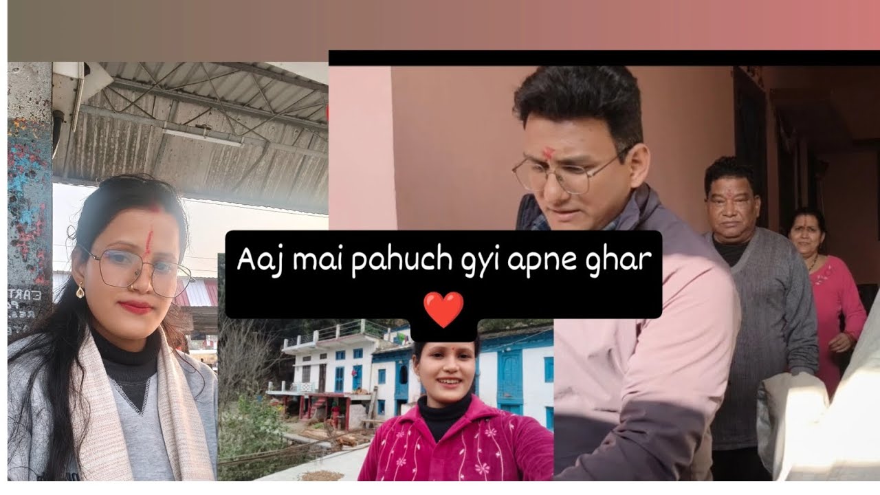 Aaj mai apne ghar pahuch gyi❤️❤️bahut jada axa lga yha pahuch ke🤩🤩