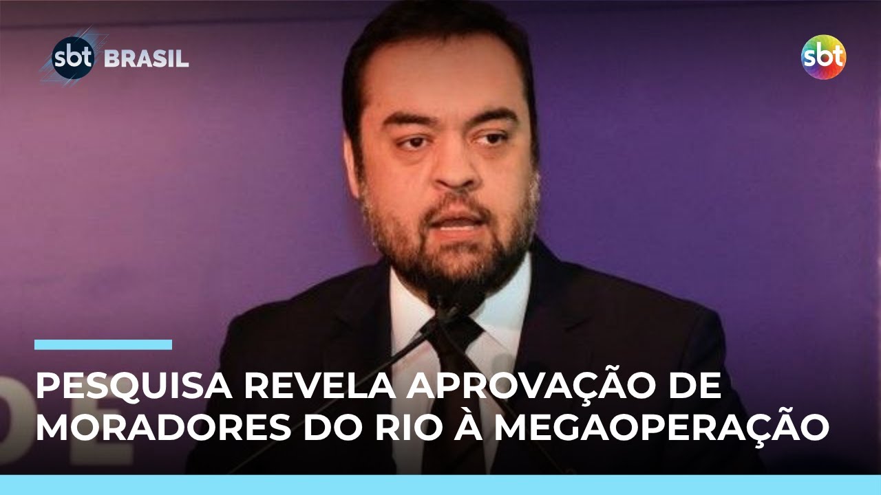 Maioria dos moradores do Rio aprova megaoperação do governo Castro | #SBTBrasil