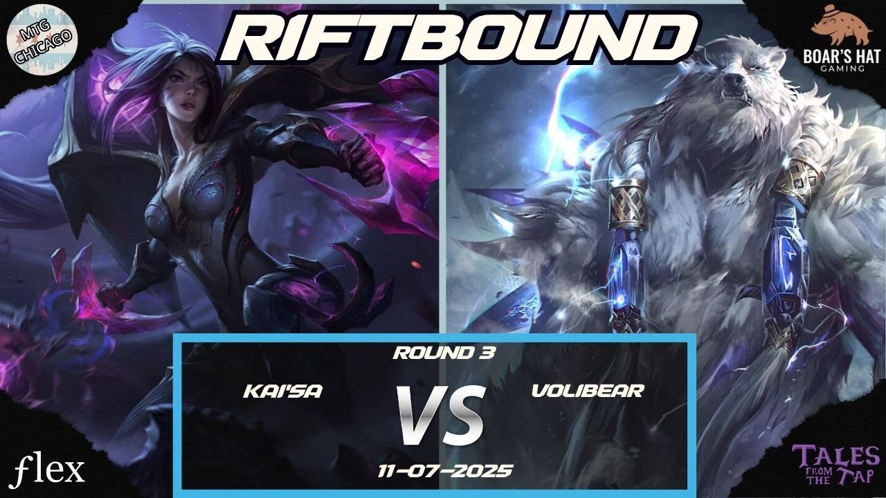 Kai'Sa VS Volibear  [Riftbound Gameplay Round 3]