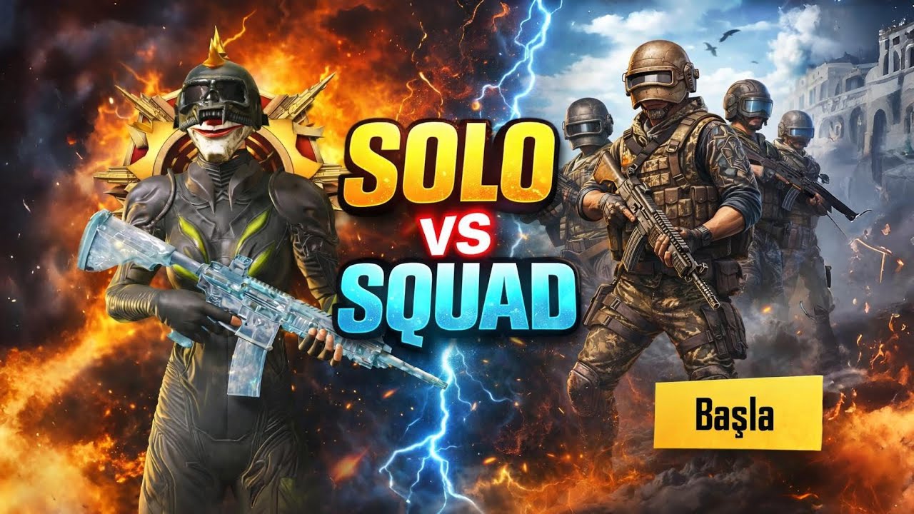 ULTRA HD 120 FPS 🤩 SOLO VS SQUAD БЫЛО ОЧЕНЬ СЛОЖНО! 🥵 PUBG MOBILE
