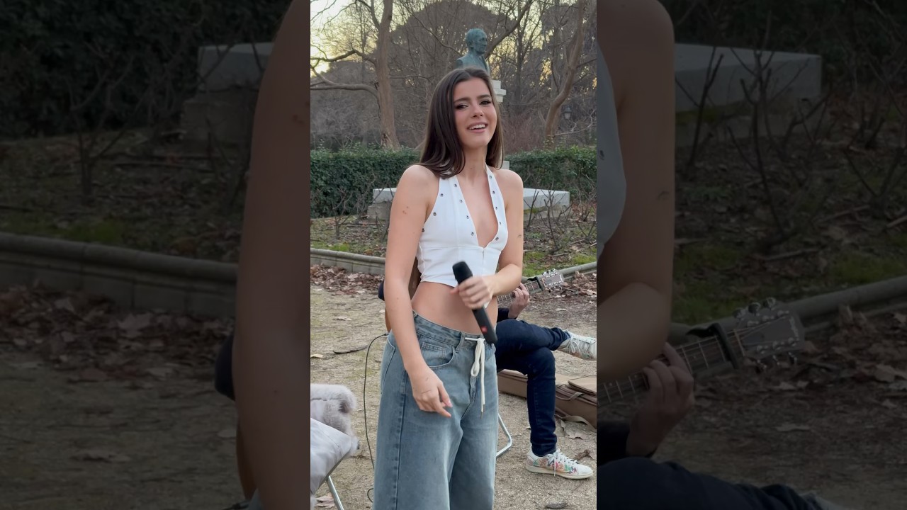 Mar Lucas canta &ldquo;Tu Si&rdquo; para sus fans en el Parque del Retiro